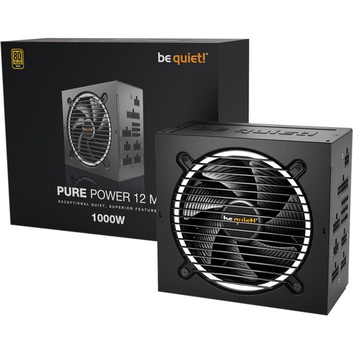 Be Quiet! - Tpegysg - Tp Be Quiet 1000W BN345 Pure Power 12 M 80+ Gold