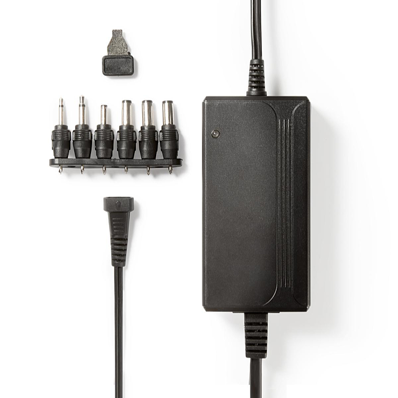 Nedis - Notebook kellkek - Adapter Hlozati AC 220V 3-12V 2,25A 27W Uni.ACPA008