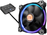 Thermaltake - Ventiltor - Thermaltake 14cm RGB LED rendszerht ventiltor