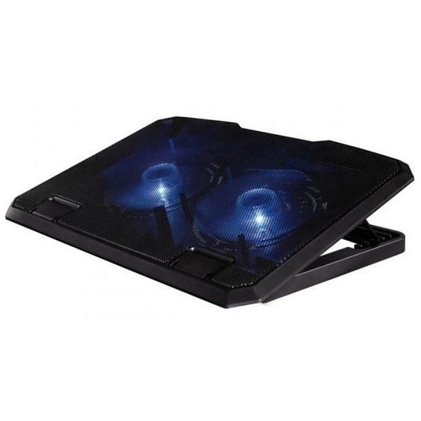 HAMA - Notebook kellkek - NB x Cooler Hama 53065 LED Black 2x14cm 23dB 15,6'
