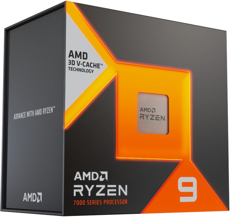 AMD - Processzor - CPU AMD AM5 Ryzen 9 7900X3D 4,4GHz 12C/128M 100-100000909WOF BOX (Ventiltor nlkl)