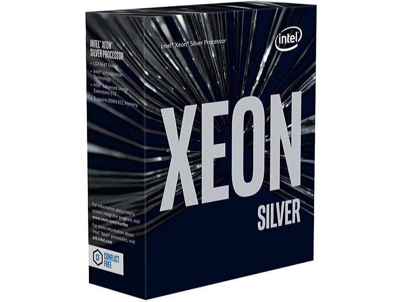 Intel - Processzor - CPU Xeon Silver 4210 2,2Ghz 10-Core 13,75MB Tray CD8069503956302