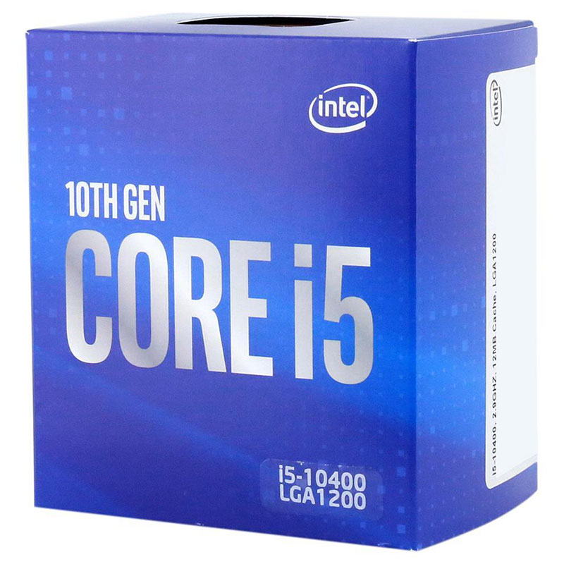 Intel - Processzor - CPU Core i5 10400 2,9GHz 12MB LGA1200 BOX BX8070110400