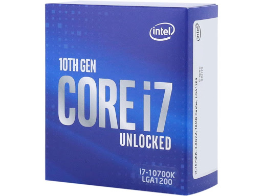 Intel - Processzor - CPU Core i7 10700K 3,8GHz 16MB LGA1200 BOX BX8070110700K