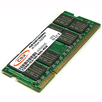 CSX - Memria Notebook - CSX 4GB 800MHz DDR2 SO-DIMM memria CSXD2SO800-2R8-4GB