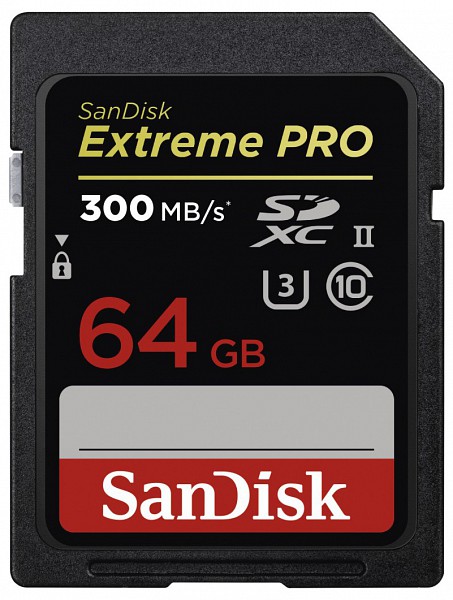 SanDisk - Fot memriakrtya - SanDisk Extreme Pro 64GB SDXC Class10 UHS-II U3 memriakrtya