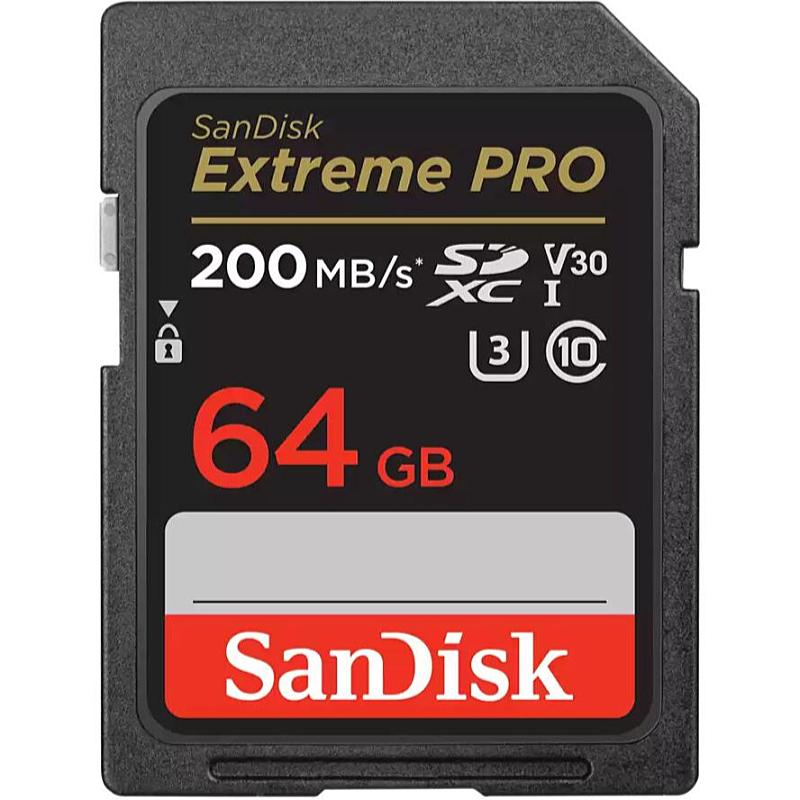 SanDisk - Fot memriakrtya - SD 64Gb Sandisk SDXC Extreme Pro UHS-II U3 V60 215491