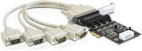 DeLOCK - I/O IDE SATA Raid - Delock multi I/O krtya PCIE 4xSoros port ramellts kezelssel
