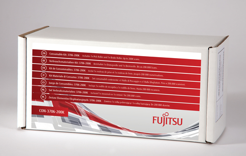 Fujitsu - Scanner - Scan Fujitsu Scanner Roller kit CON-3706-200K Compatibility: N7100, fi-7030,