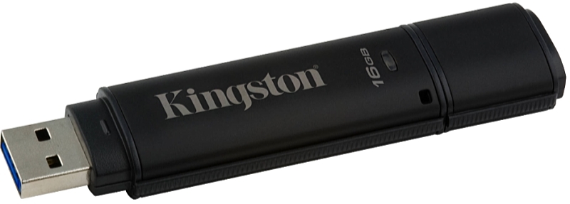 Kingston - Pendrive - Kingston Data Traveler 4000 G2 16GB USB3.0 pendrive, fekete