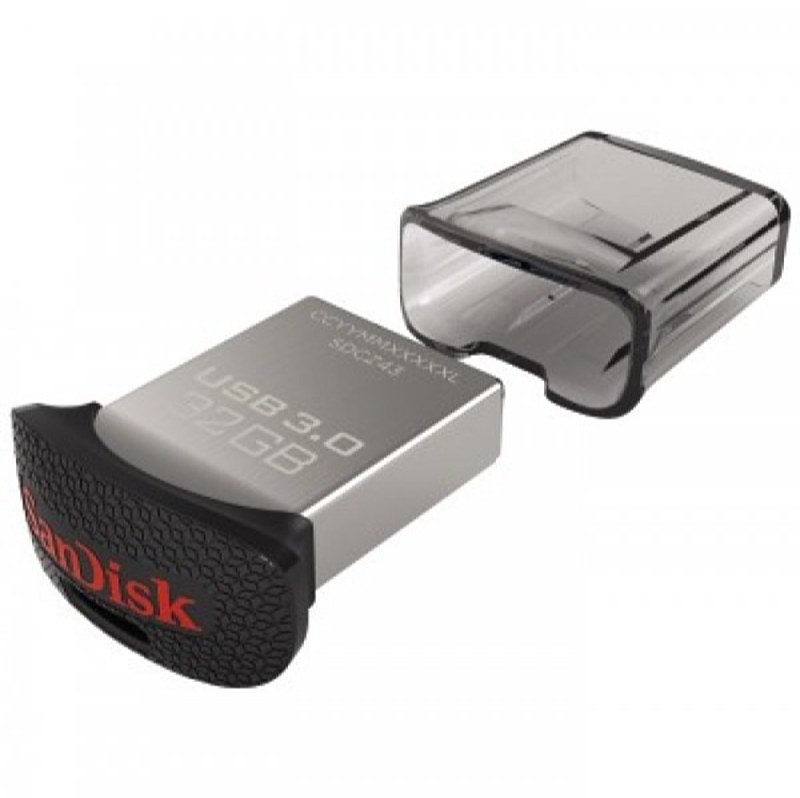 SanDisk - Pendrive - Sandisk Ultra Fit 32GB USB3.1 pendrive, fekete