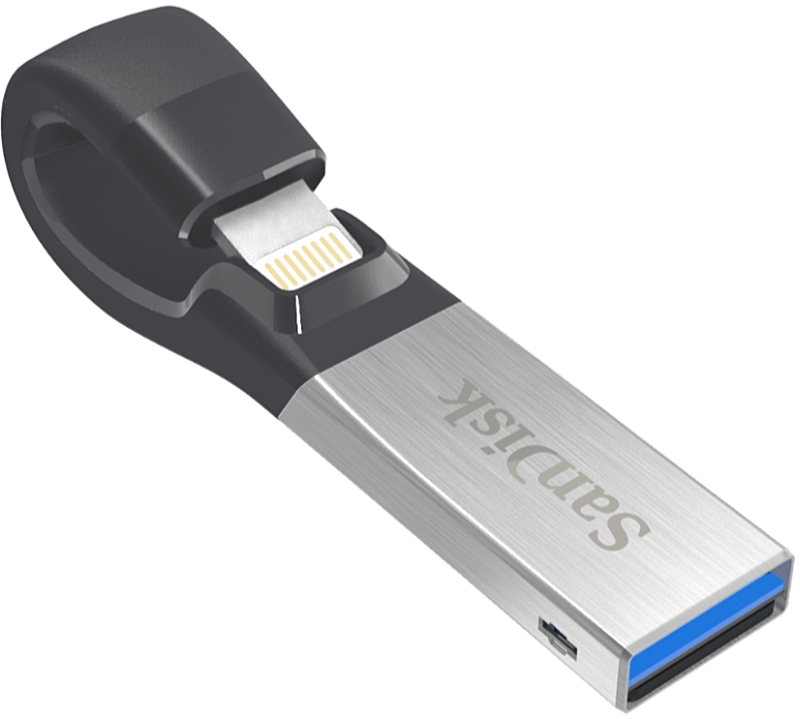 SanDisk - Pendrive - Sandisk DYSK iXpand Lightning 16Gb USB3.0 OTG pendrive