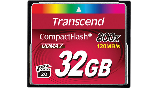 Transcend - Fot memriakrtya - Transcend Compact Flash 32Gb 800x memriakrtya