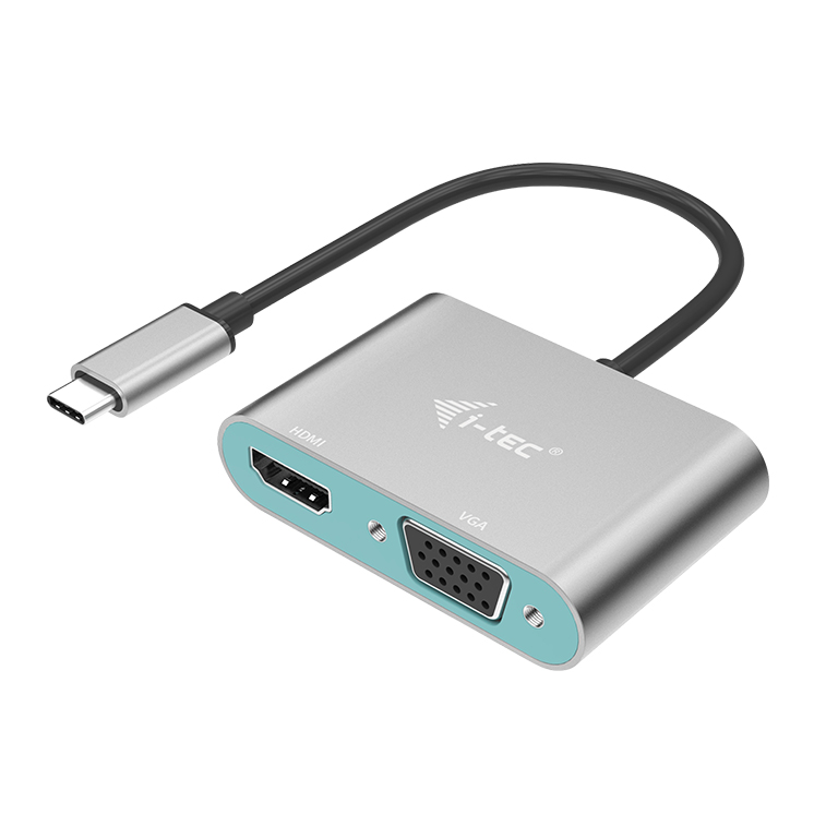 iTec - Kbel Fordit Adapter - iTec 1xHDMI-1xVGA USB3.1 Multiport adapter