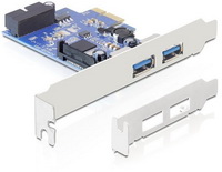 DeLOCK - I/O IDE SATA Raid - DeLock Multi I/O PCIE 2xUSB3+1xUSB3 19pin internal krtya