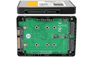 StarTech.com - I/O IDE SATA Raid - StarTech.com 2 x M.2 SSD SATA 2,5' adapter