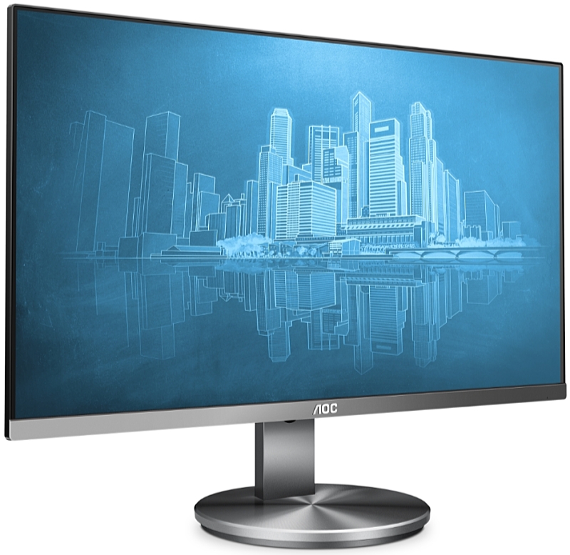AOC - Monitor LCD TFT - AOC 27' I2790VQ/BT FHD IPS monitor, fekete/ezst