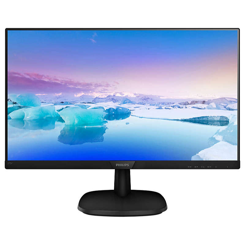 Philips - Monitor LCD TFT - Philips 22' 223V7QHAB/00 IPS FHD monitor, fekete