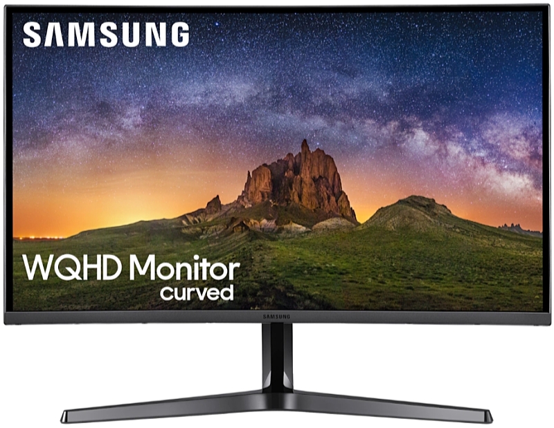 SAMSUNG - Monitor LCD TFT - Samsung 32' C32JG50QQU LED WQHD velt monitor, fekete