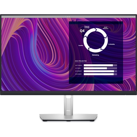 Dell - Monitor LCD TFT - Monitor Dell 24' P2423D IPS 5ms HDMI DP USB 2560x1440 Pivot 23,8', 2560x1440, 16:9, 300cd/m2, 1000:1, 5ms, USB3.0, HDMI, DisplayPort, falra szerelhet (VESA), forgathat (swivel), dnthet (tilt), 16W