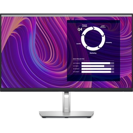 Dell - Monitor LCD TFT - Monitor Dell 27' P2723D IPS QHD 5ms 1000:1 DP HDMI 27', 2560x1440, 16:9, 350cd/m2, 1000:1, 5ms, USB3.0, HDMI, DisplayPort, falra szerelhet (VESA), portr md (pivot), forgathat (swivel), dnthet (tilt), 21W