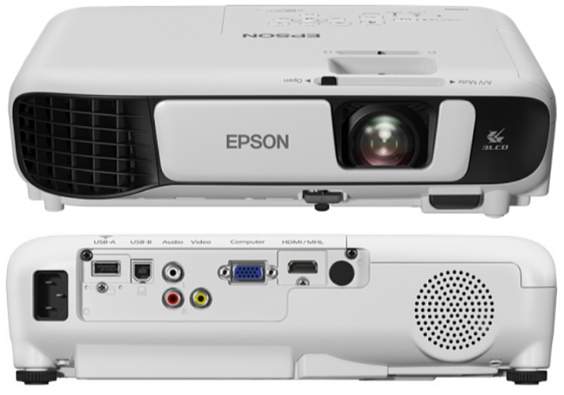 EPSON - Projector - Epson EB-W41 3LCD WXGA projektor
