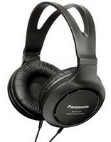 Panasonic - Fejhallgat s mikrofon - Panasonic RP-HT161E-Kfekete fejhallgat