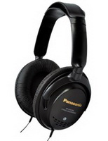 Panasonic - Fejhallgat s mikrofon - Panasonic RP-HTF295E-K fekete fejhallgat