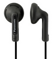 Panasonic - Fejhallgat s mikrofon - Panasonic RP-HV104E-K fekete fejhallgat
