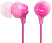 SONY - Fejhallgat s mikrofon - Sony MDR-EX15LP flhallgat, rzsaszn