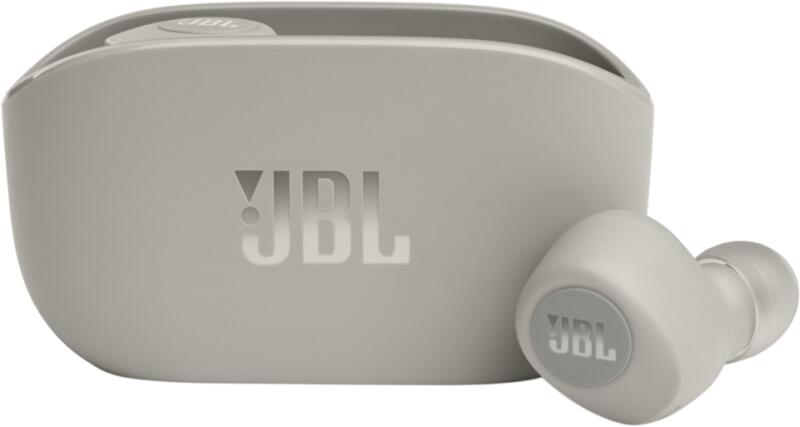 JBL - Fejhallgat s mikrofon - JBL Vibe 100TWS (Vezetk nlkli, flbe helyezhet flhallgat), Ivory VIBE100TWSIVR