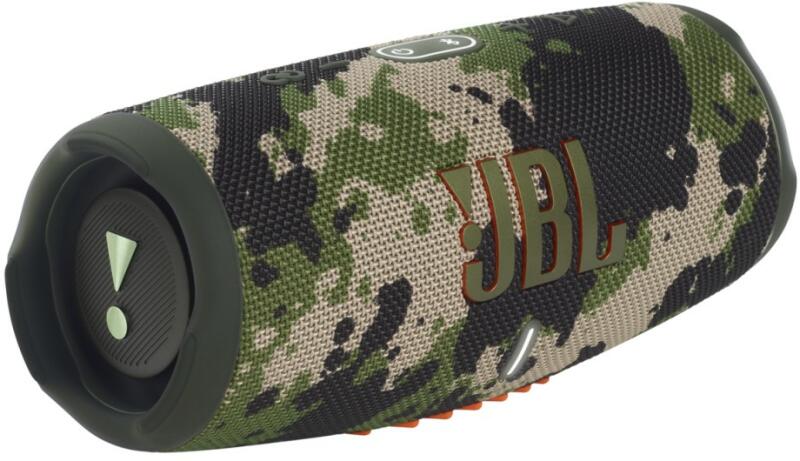 JBL - Hangszr - HF JBL Charge 5 vzll hordozhat Bluetooth Military JBLCHARGE5SQUAD 40W, 65Hz-20kHz, hordozhat, akkumultoros mkds, USB-C, Bluetooth