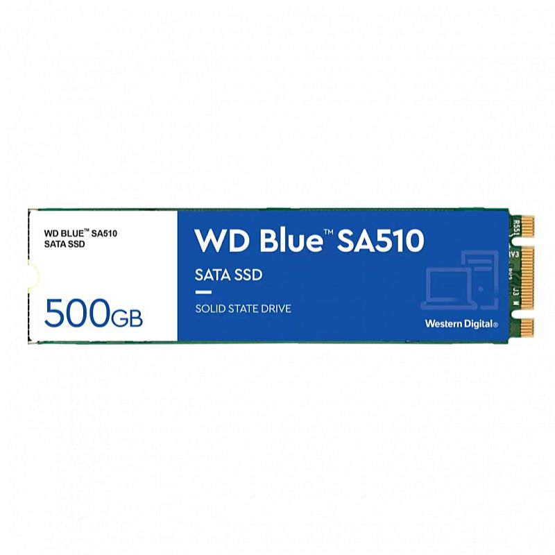 WD - SSD Winchester - SSD WD Blue M.2.2280 500Gb SN510 WDS500G3B0B