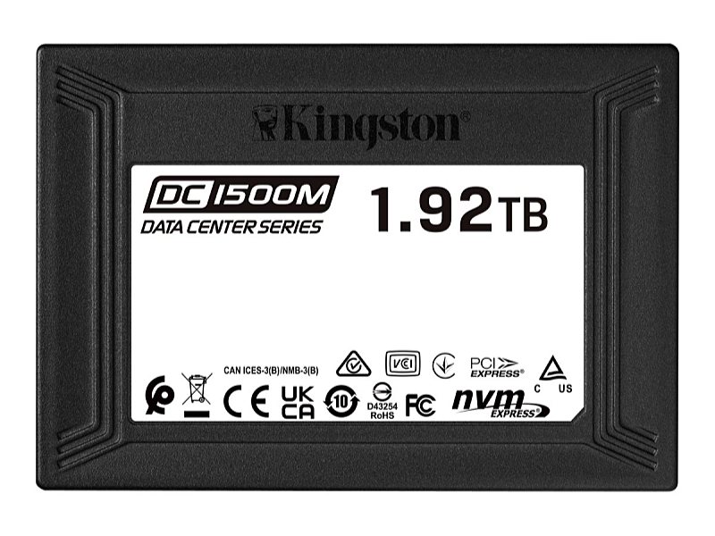 Kingston - SSD Winchester - SSD Kingston M.2 2280 NVMe 1920GB DC1500M U.2 Enterprise NVMe SEDC1500M/1920G