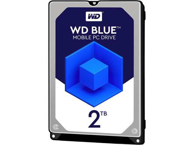 WD - Winchester Notebook - Western Digital Blue Mobile 2TB 2Tb SATA 2,5' 5400/128Mb merevlemez 7mm