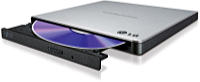 LG - CD-DVD meghajt - LG GP57ES40 kls USB2.0 14mm Slim DVDW, dobozos, ezst
