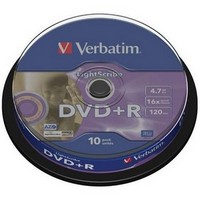 Verbatim - Mdia DVD lemez - Verbatim DVD+R 4,7GB 16x DVD lemez 10db/henger