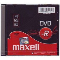 Maxell - Mdia DVD lemez - Maxell DVD-R 4,7GB 16x slim DVD lemez