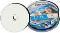 Philips - Mdia CD Disk - Philips 80' 52x CDR 25db/henger, nyomtathat