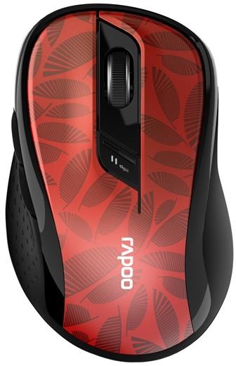 Rapoo - Egr / egrpad - Mouse Rapoo M500 Wireless Bluetooth Red 184543