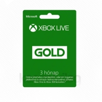 Microsoft - Jtkvezrlk - XBox Live Gold 3hnapos elfizets S2T-00009