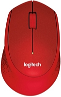 Logitech - Egr / egrpad - Logitech M330 Silent Plus Red vezetk nlkli optikai egr, piros