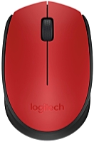 Logitech - Egr / egrpad - Logitech M171 vezetk nlkli optikai egr, fekete-piros