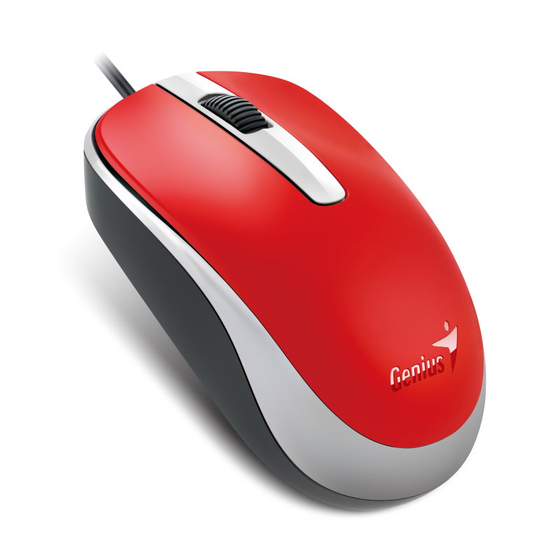 Genius - Mouse s Pad - Genius Optical DX-120 USB optikai egr, piros