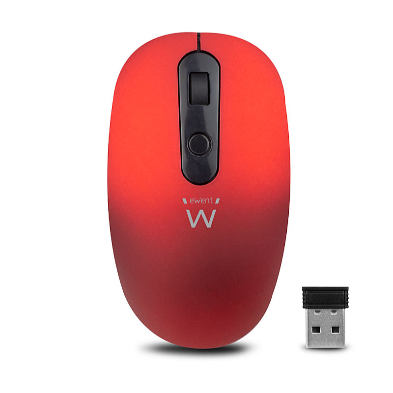 Ewent - Egr / egrpad - Mouse Ewent EW3227 Wireless Optical Red