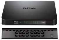 D-Link - Switch, Tzfal - D-Link GO-SW-16G 16p Giga Easy desktop Switch