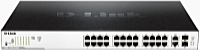 D-Link - Switch, Tzfal - D-Link DGS-1100-26MP 24p Gbit PoE + 2p SFP Smart Managed Switch