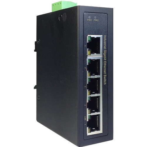 Digitus - Switch, Tzfal - Switc D-Link Digitus DN-651107 Industrial DIN-rail switch 5-Port Gigabit Switch 5 x 10/100/1000Base-TX Ethernet Ports