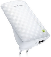 TP-Link - WiFi eszkzk - TPLink RE200 AC750 DualBand Range Extender 750Mbps