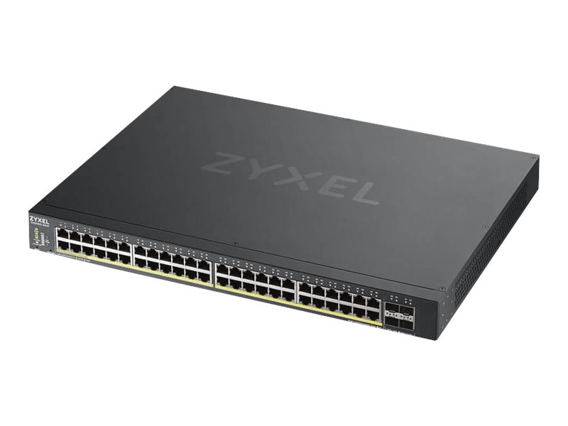 ZyXel - Switch, Tzfal - Switch ZyXELXGS1930-52HP 48xPOE GbE+4xGbE SFP+ XGS1930-52HP-EU0101F